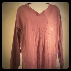 Victoria's Secret Pink Dog Sz S Longsleeve Shirt